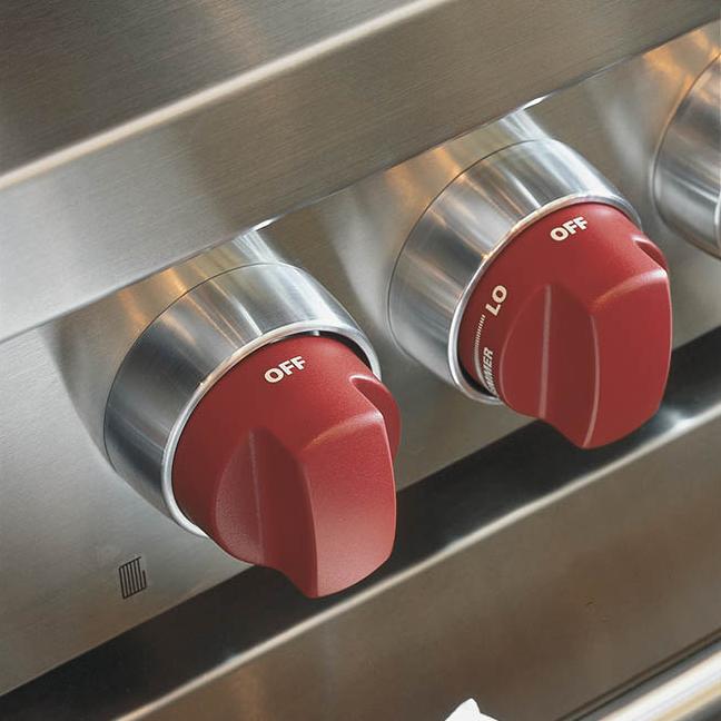 Wolf SRT484DG48" Gas Rangetop with 4 Sealed Burners and Double Griddle